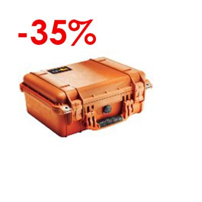 VALISE PELICASE 1450 ORANGE VIDE