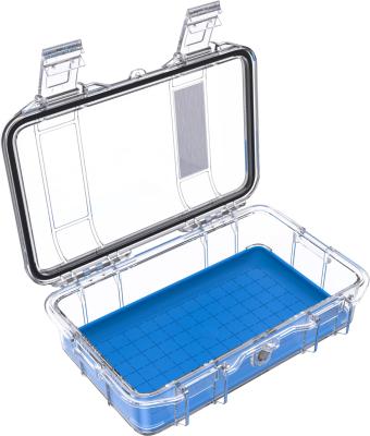 MICRO CASE PELI M50 BLEU / TRANSPARENT