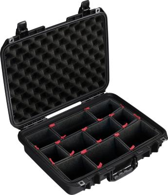 VALISE PELI AIR 1505 NOIRE AVEC KIT DE CLOISON TREPAK