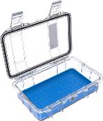 MICRO CASE PELI M50 BLEU / TRANSPARENT