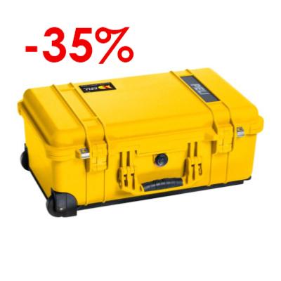 VALISE PELICASE 1510 JAUNE VIDE