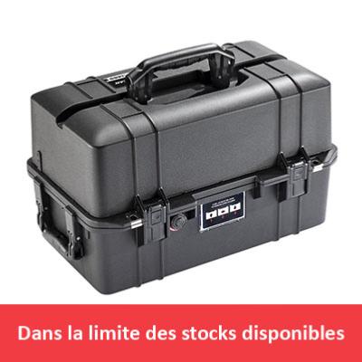 VALISE PELI AIR 1465 NOIRE AVEC MOUSSE PREDECOUPEE