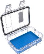 MICRO CASE PELI M40 BLEU / TRANSPARENT