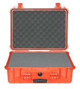 VALISE PELICASE 1520 ORANGE AVEC MOUSSE PREDECOUPEE